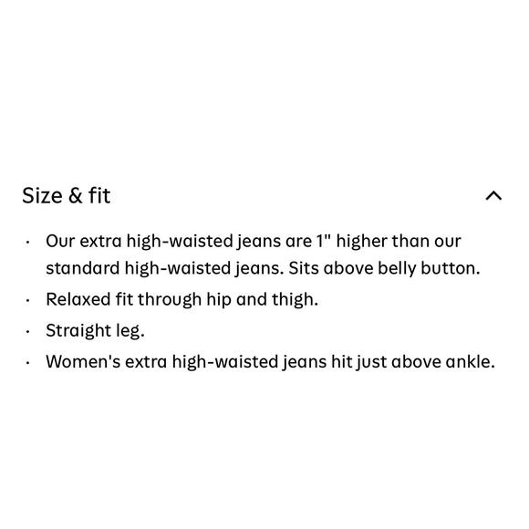 Old Navy Sky Hi Extra High Rise Straight Leg Raw Hem Ankle Stretch Jeans women 8 - Picture 16 of 16